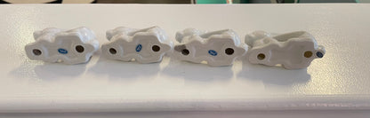 Set of 4 Bunny Napkin Rings