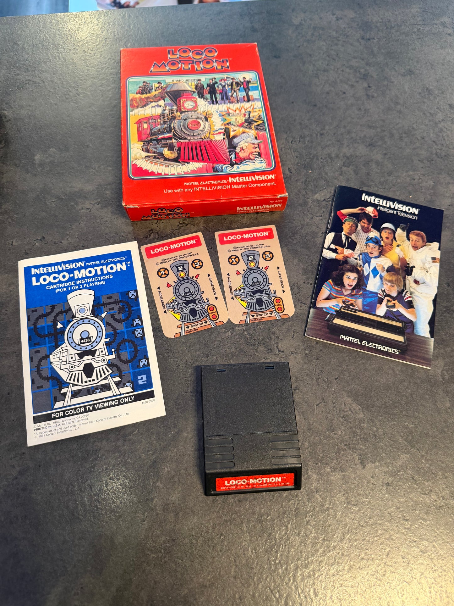 Loco Motion - Intellivision Game in Box