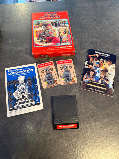 Loco Motion - Intellivision Game in Box