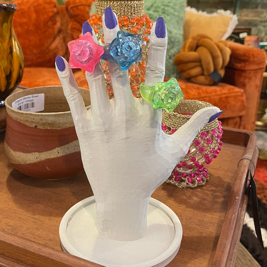 Colorful Bling Rings