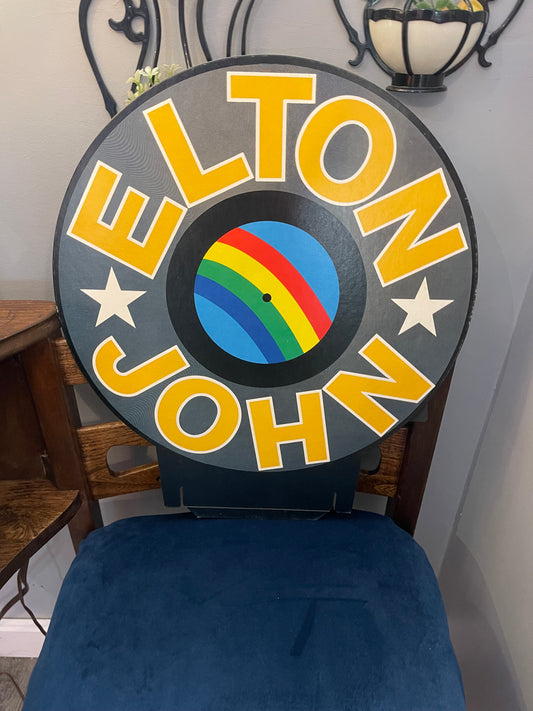 Vintage Elton John Promotional Display
