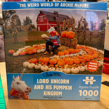 Lord Unicorn Pumpkin Kingdom Puzzle