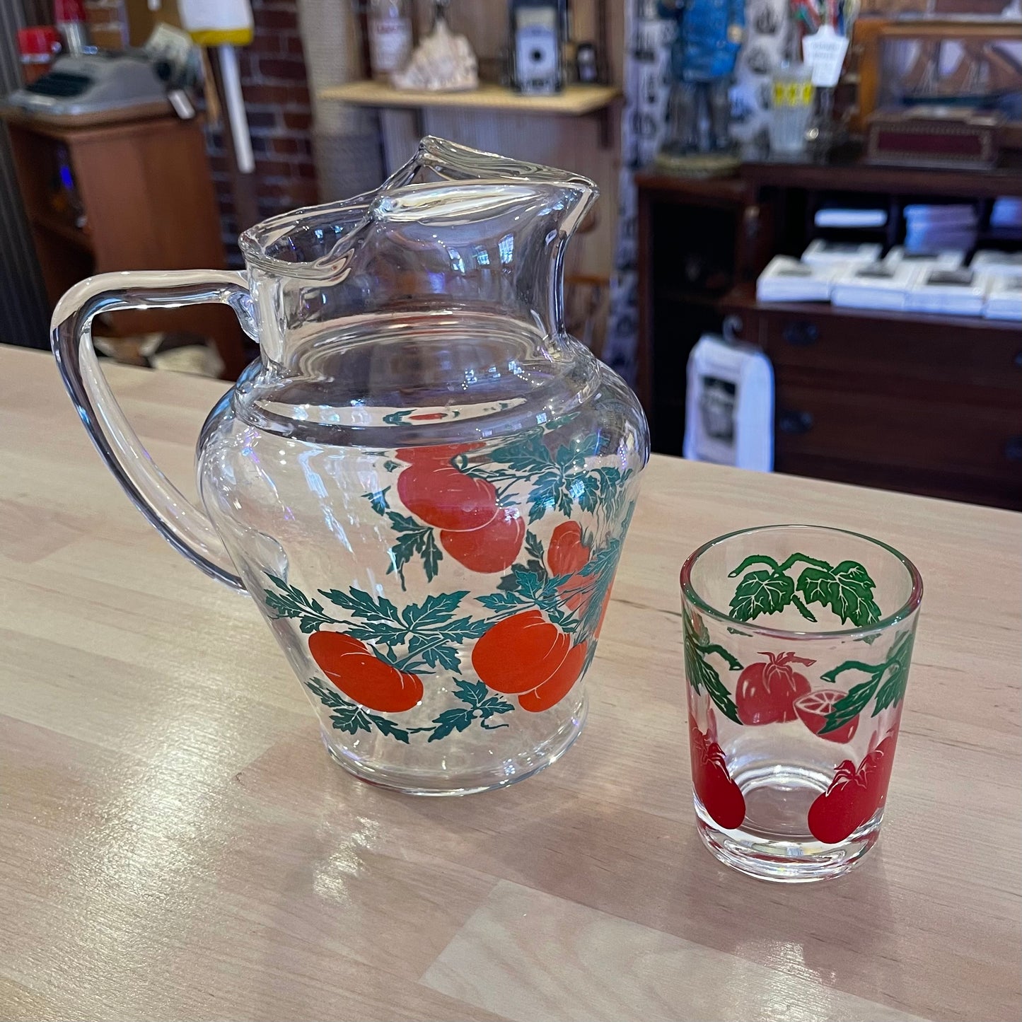Tomato Juice Set for One