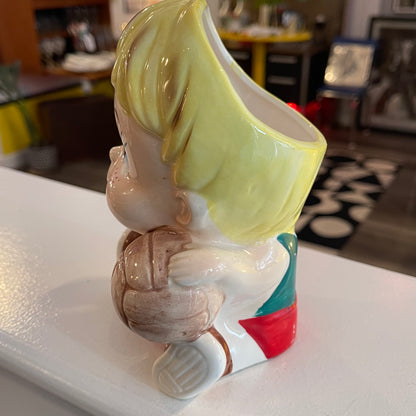 Volleyball Boy Planter