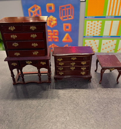 Set of Victorian Doll House Furniture