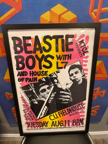 Beastie Boys Concert Poster (reprint)
