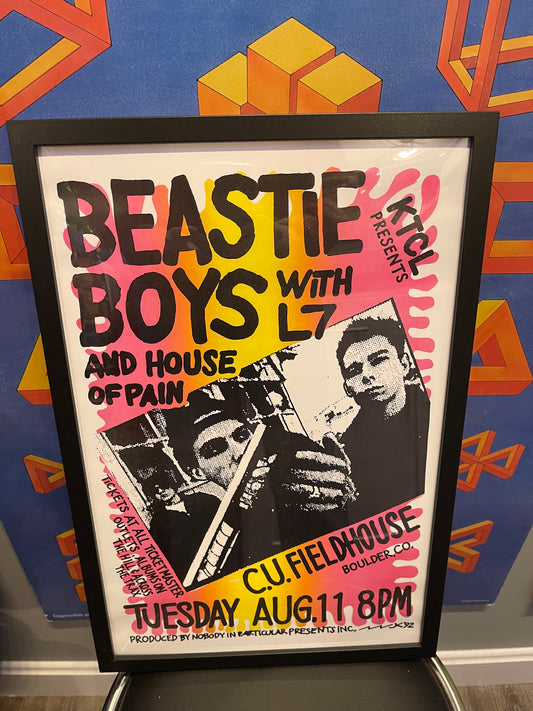 Beastie Boys Concert Poster (reprint)