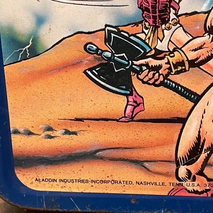 He-Man MOTU Aladdin 1984 Metal Lunchbox