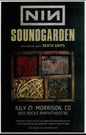 NIN Soundgarden Concert Poster (reprint)