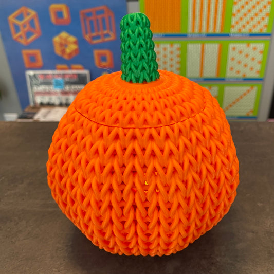 3d Printed Sweater Pumpkin