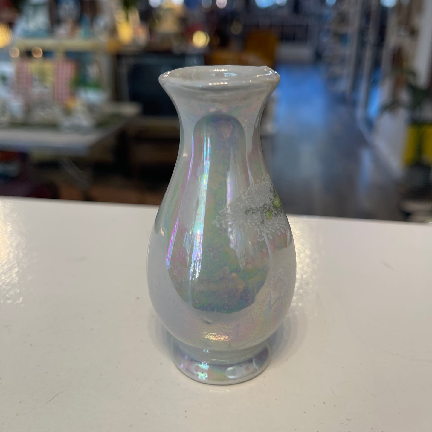 Lusterware Bud Vase