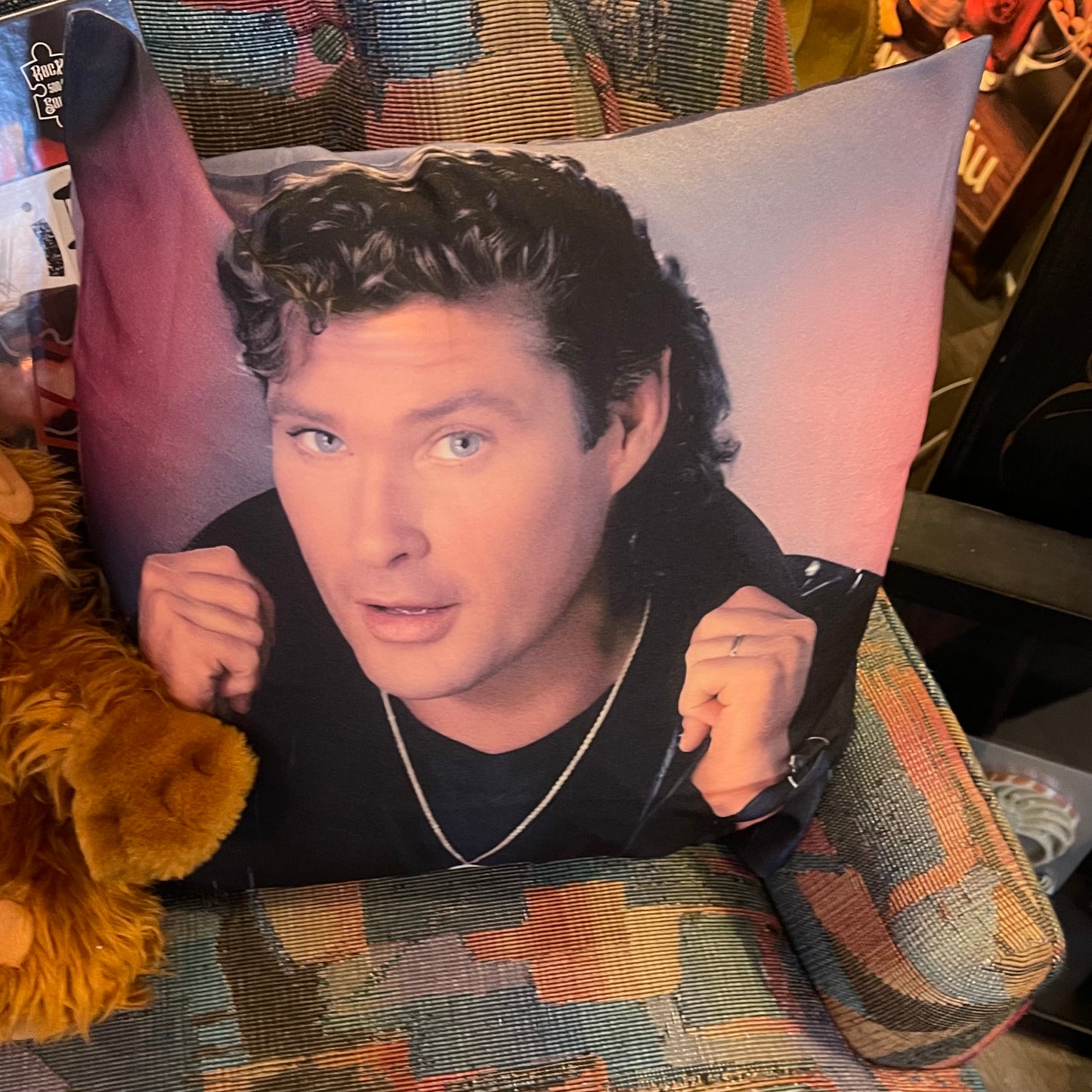 David Hasselhoff Pillow