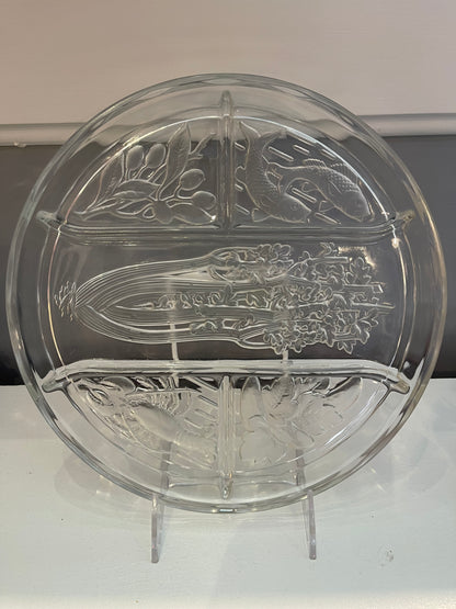 Indiana Glass Relish Tray