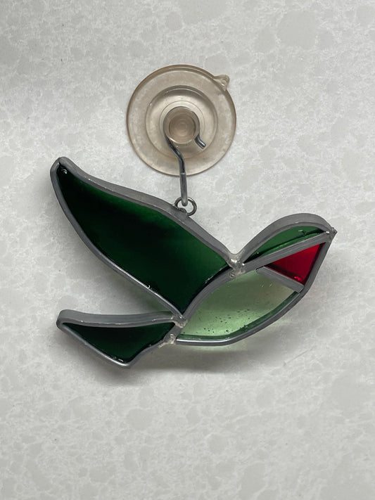 Stained Glass Bird Sun-catcher