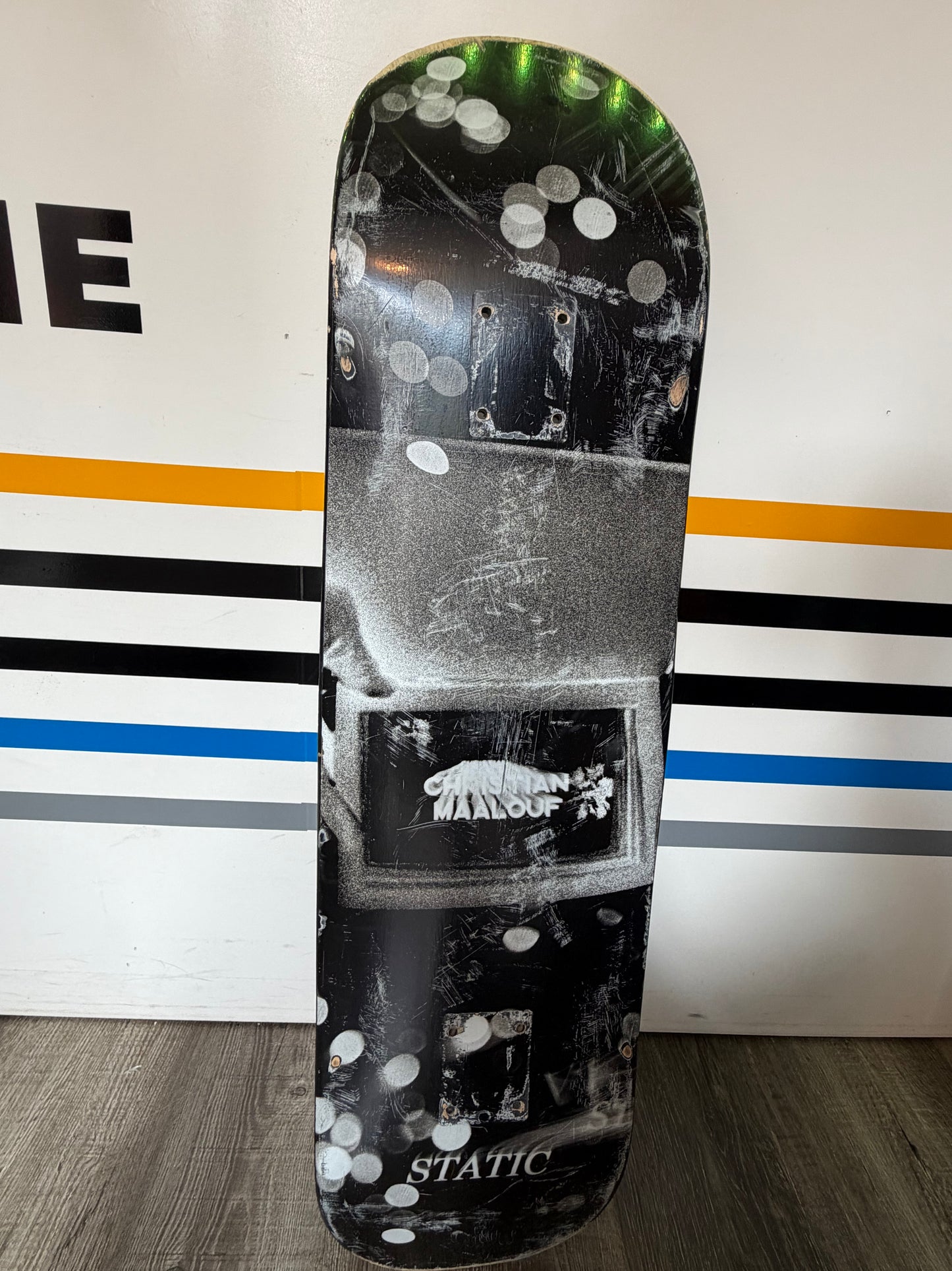 Skateboard Deck - Christian Maalouf "Static" - Vintage