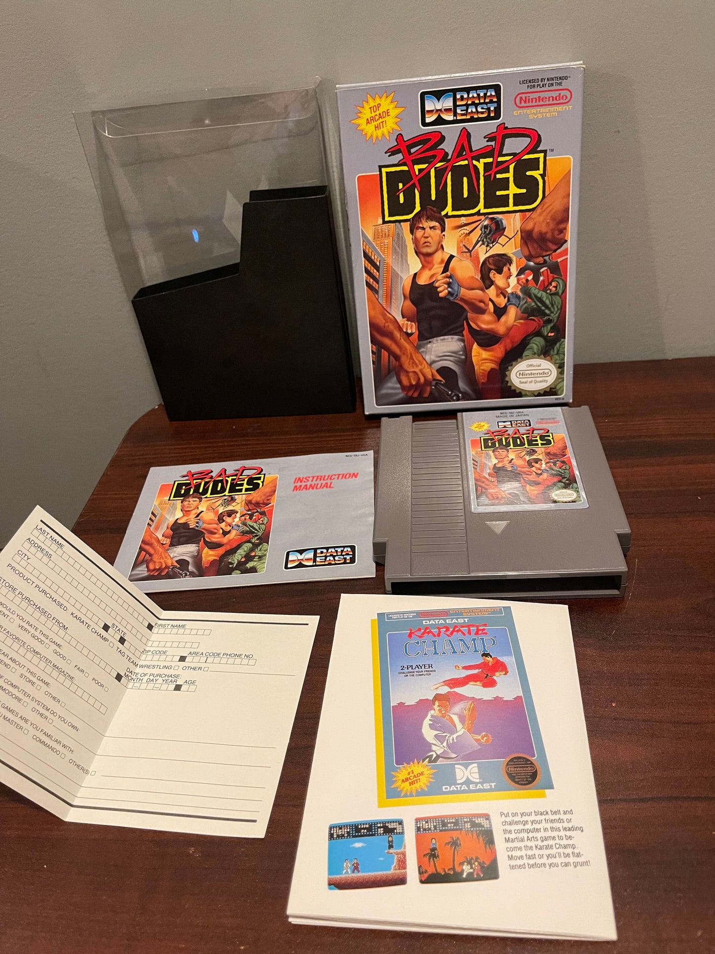 Bad Dudes NES Game Complete