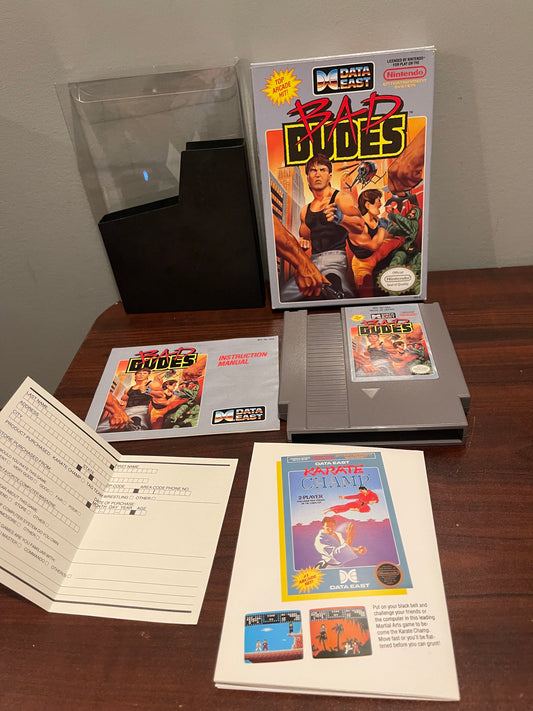 Bad Dudes NES Game Complete