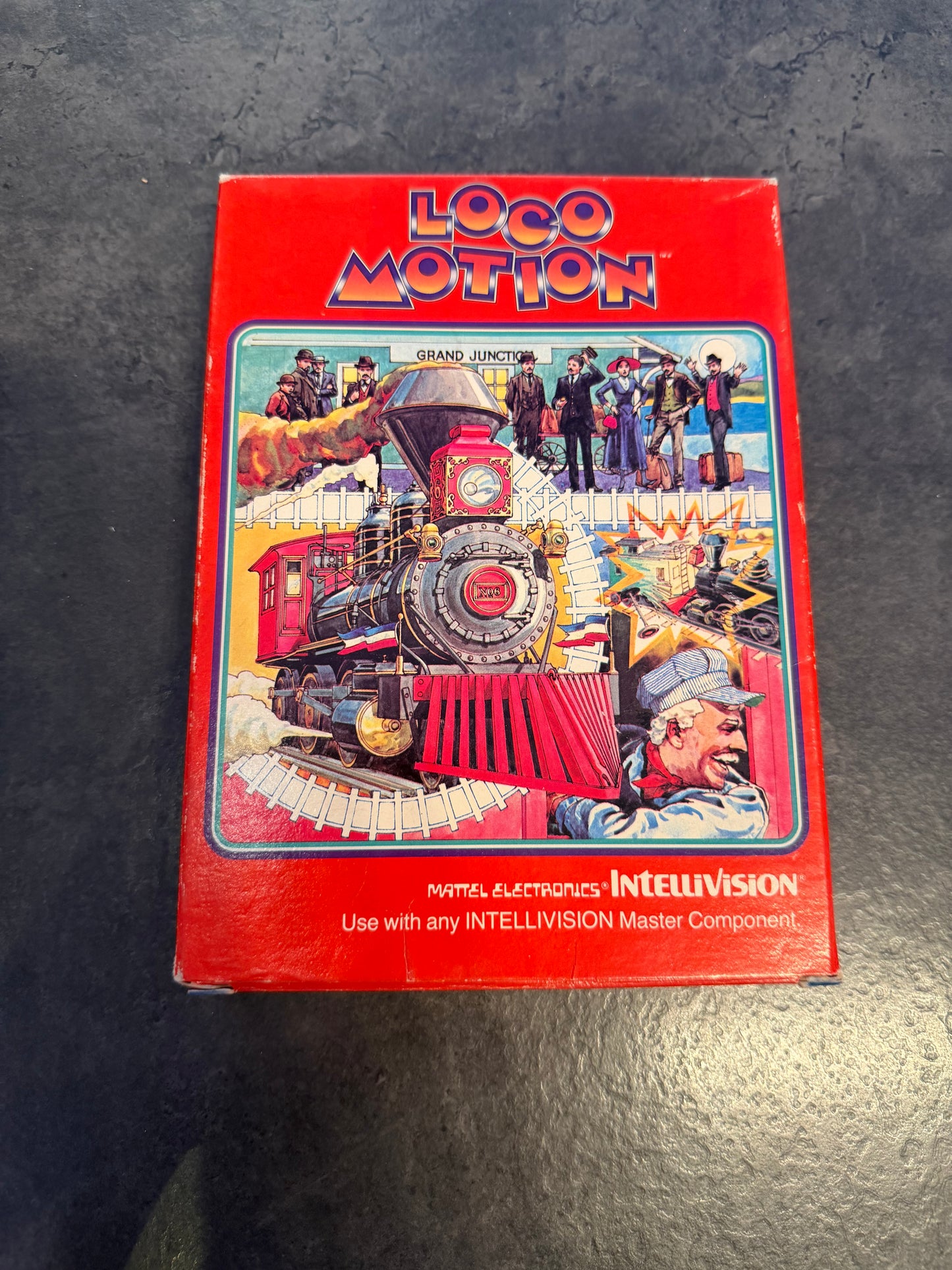 Loco Motion - Intellivision Game in Box