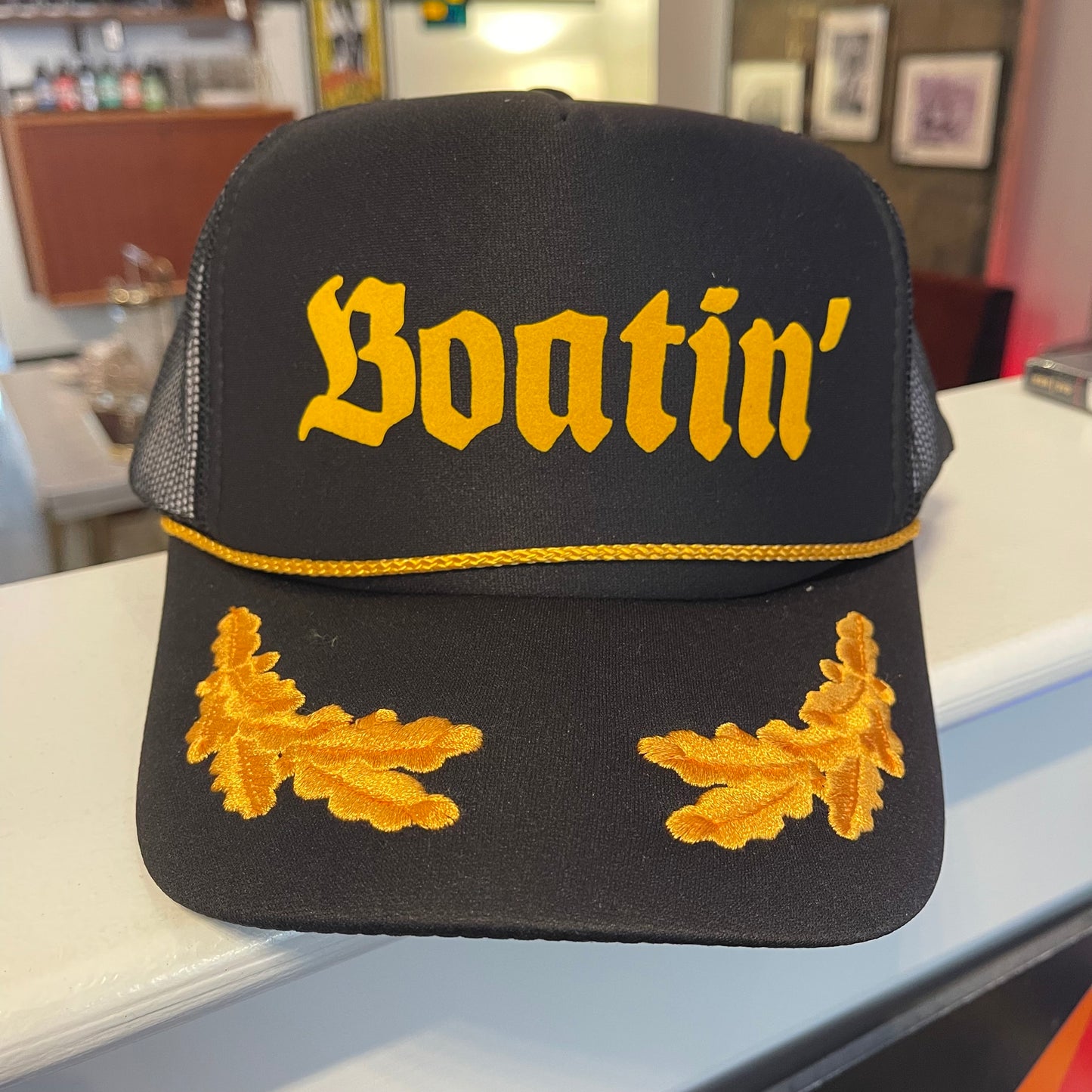 Boatin’ Trucker Hat