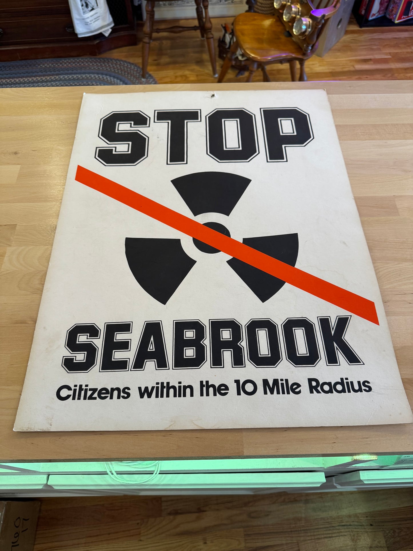 Stop Seabrook Power Plant Poster