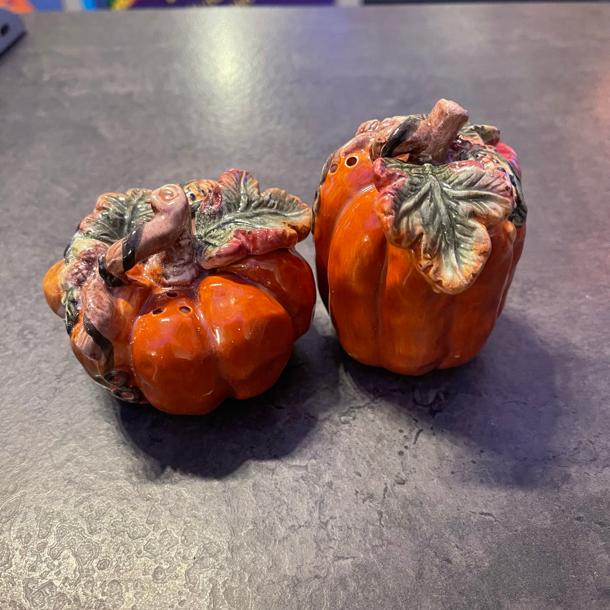 Pumpkin Salt and Pepper Shakers