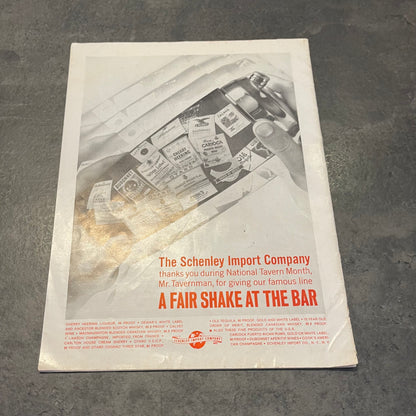 1962 Bar Management Magazine