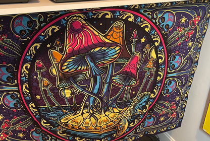3D Mushroom Tapestry