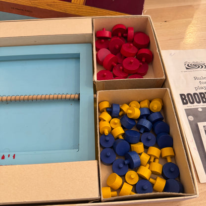 Complete Vintage Parker Bros Booby-Trap Board Game