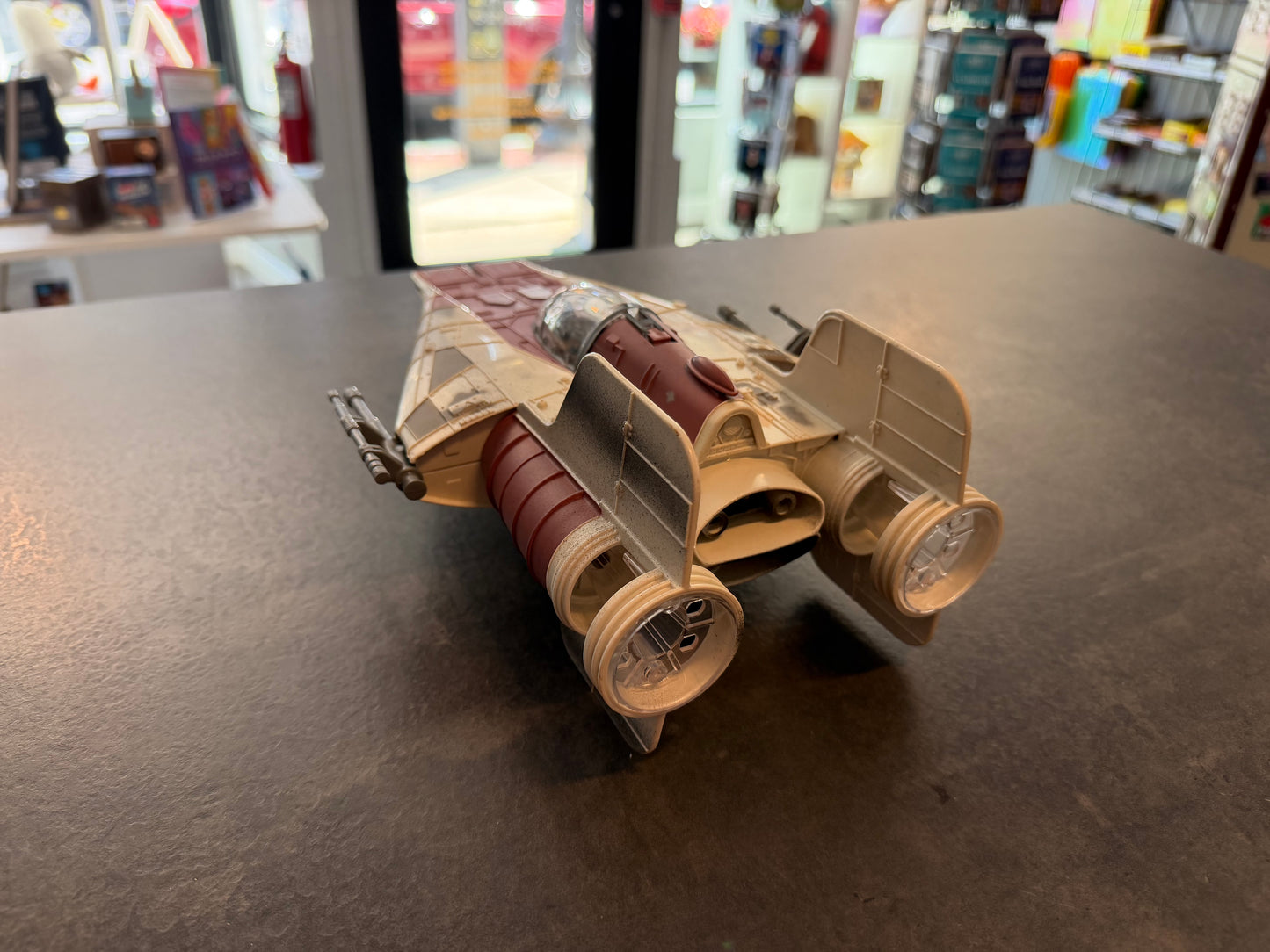 1997 Star Wars A-Wing Fighter Complete