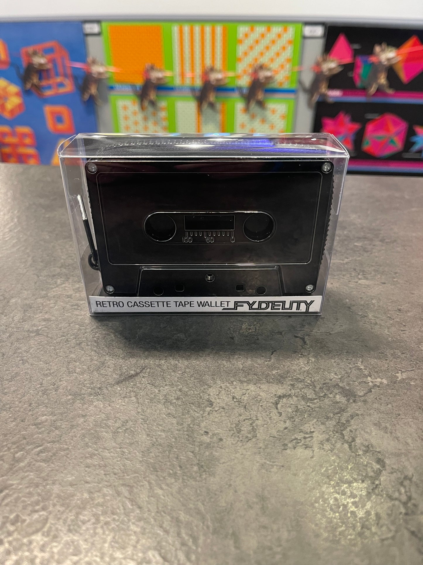 Small Retro Cassette Wallet