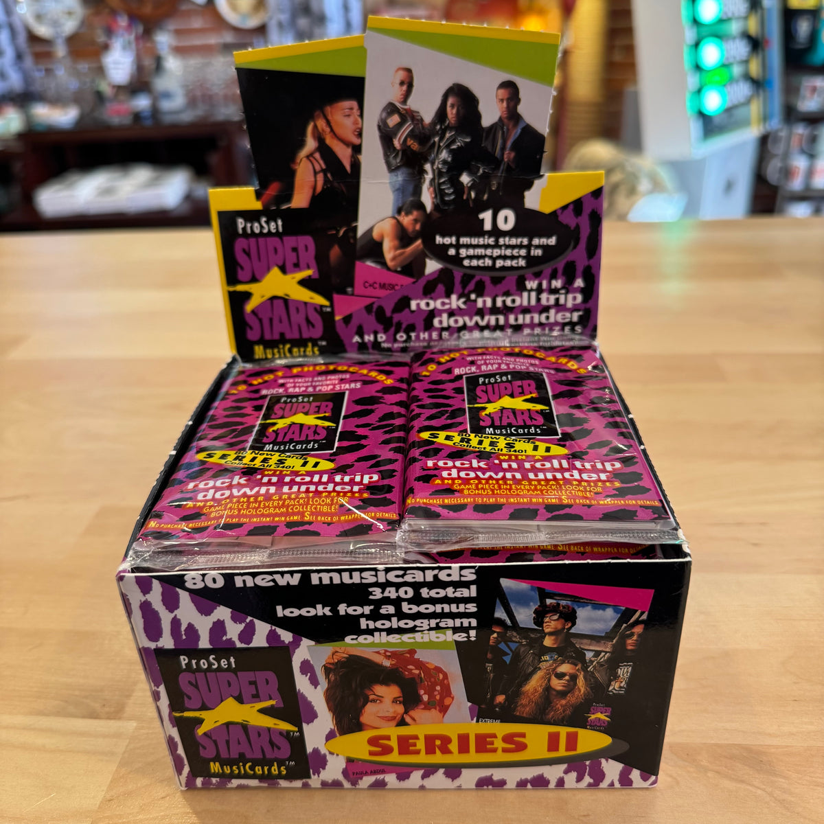 Super Stars Series II Trading Cards