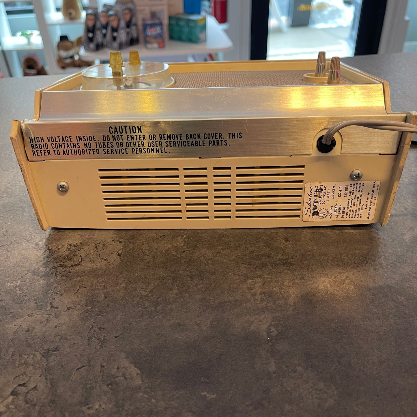 Sears Silvertone Radio Model No. 49