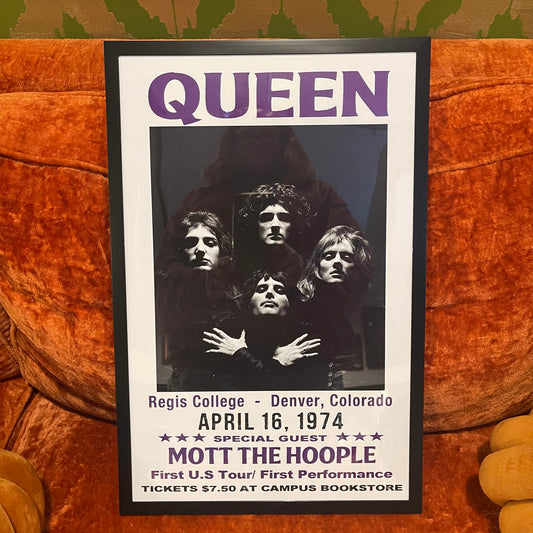 Queen Concert Poster (reprint)