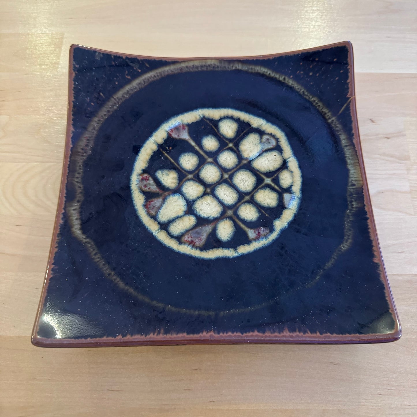 Square Glazed MCM Bowl