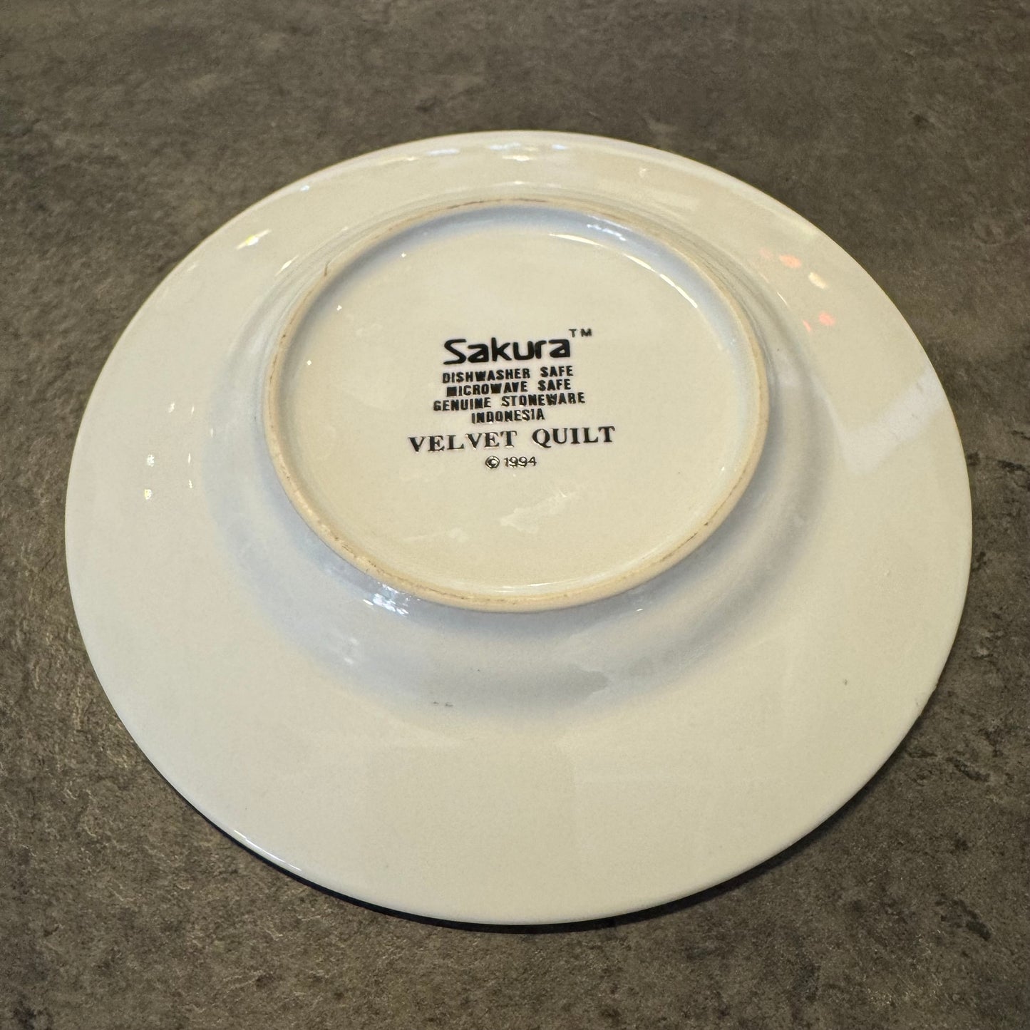 Sakura 'Velvet Quilt' Coffee Cup and Saucer