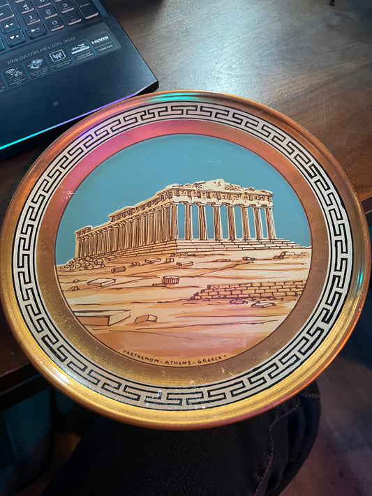 Parthenon Metal Plate