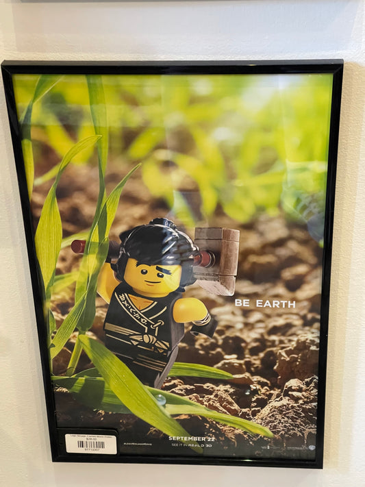 Lego Ninjago Framed Movie Poster