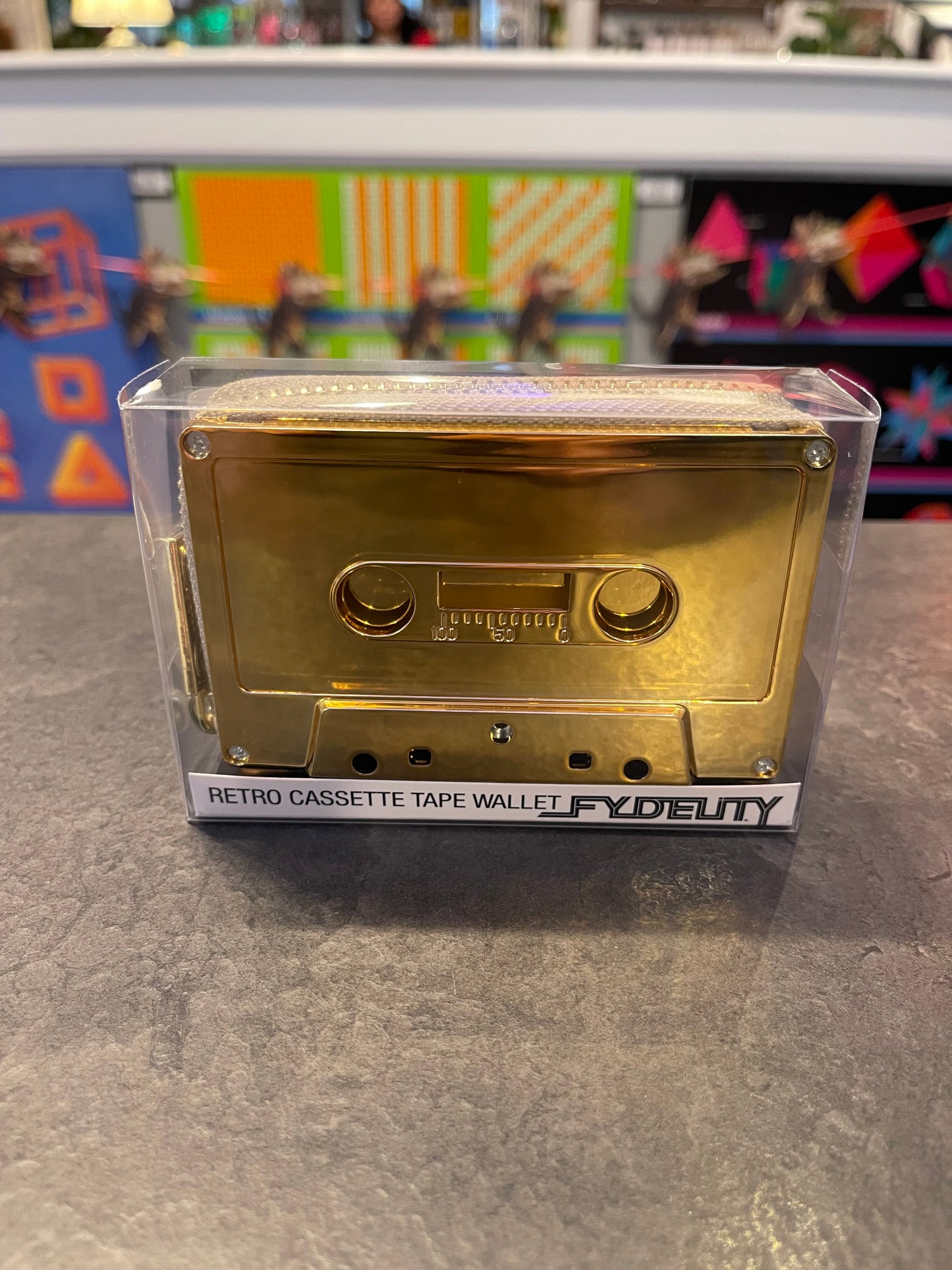 Small Retro Cassette Wallet