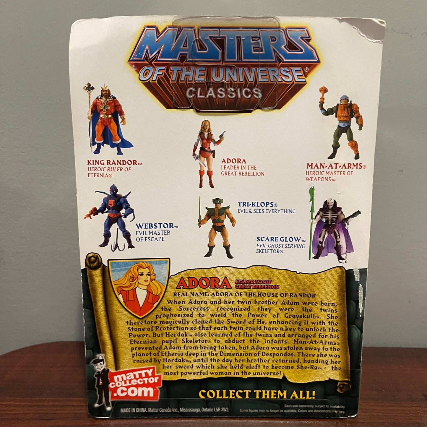 MOTU Classics Adora