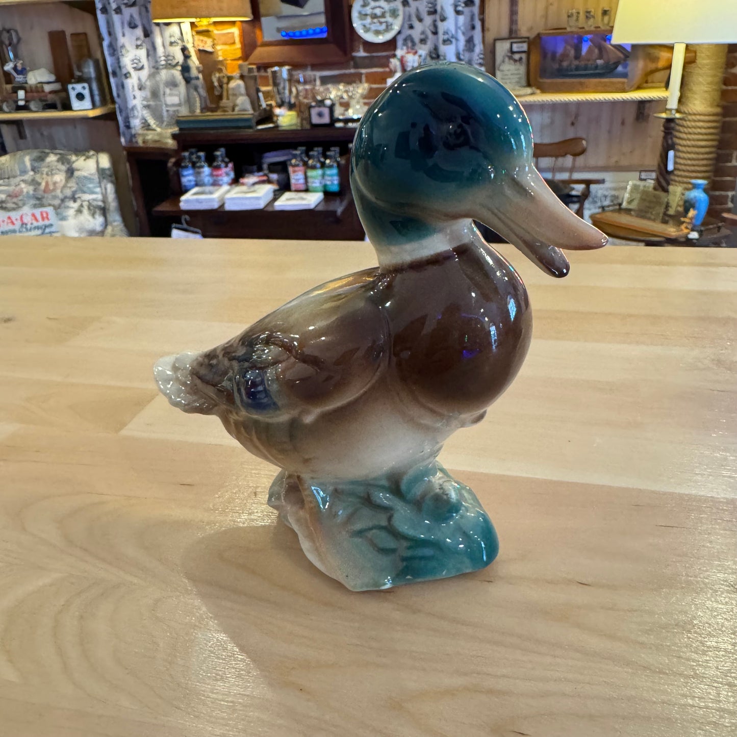 Pair of Glazed Mallards