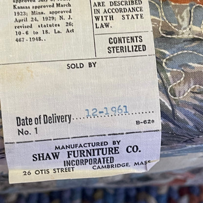 Shaw Furniture Custom Upholstered Club Chair
