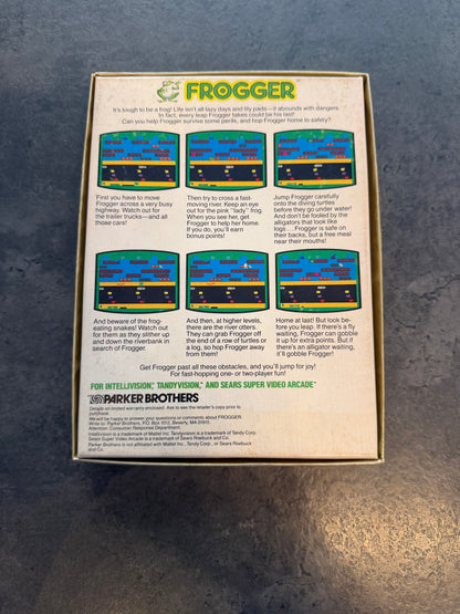 Frogger - Intellivision Game in Box
