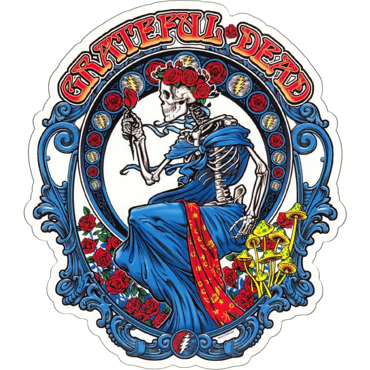 Grateful Dead Vintage Bertha Sticker
