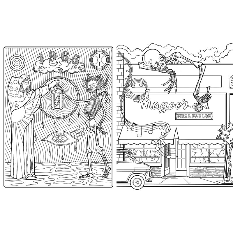 Grateful Dead Coloring Book