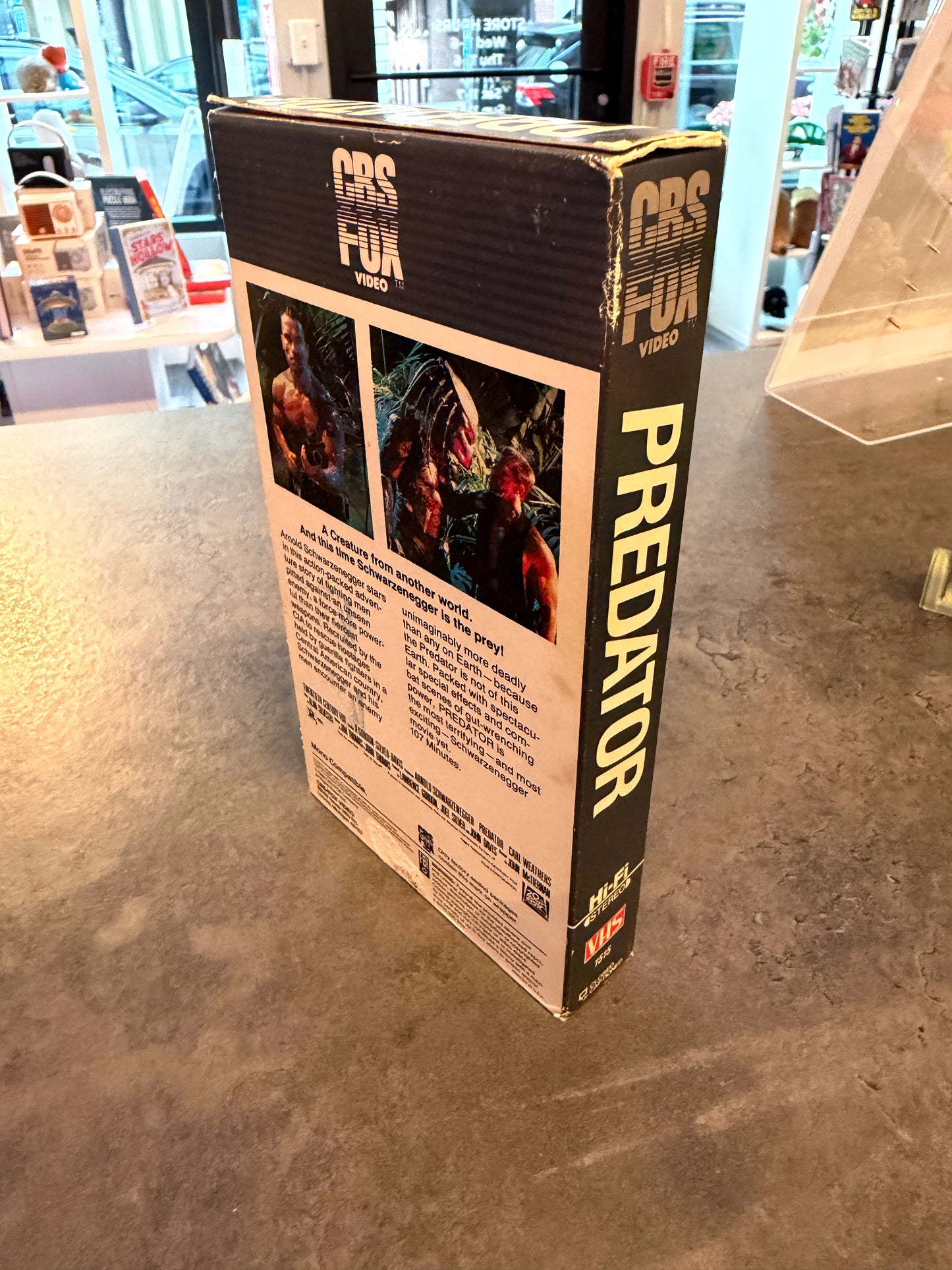 Predator VHS - Schwarzenegger