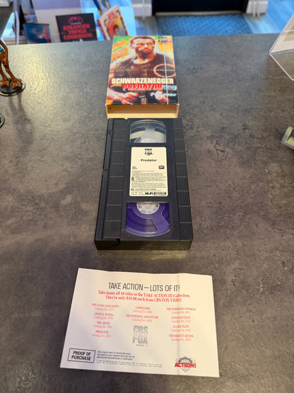 Predator VHS - Schwarzenegger