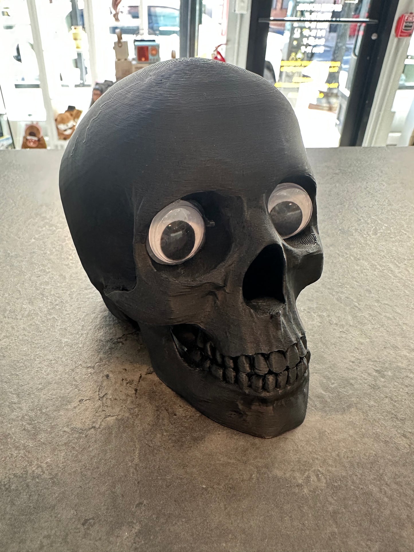 3d Printed Googly Eyed Skull