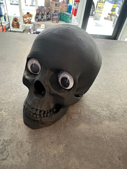 3d Printed Googly Eyed Skull
