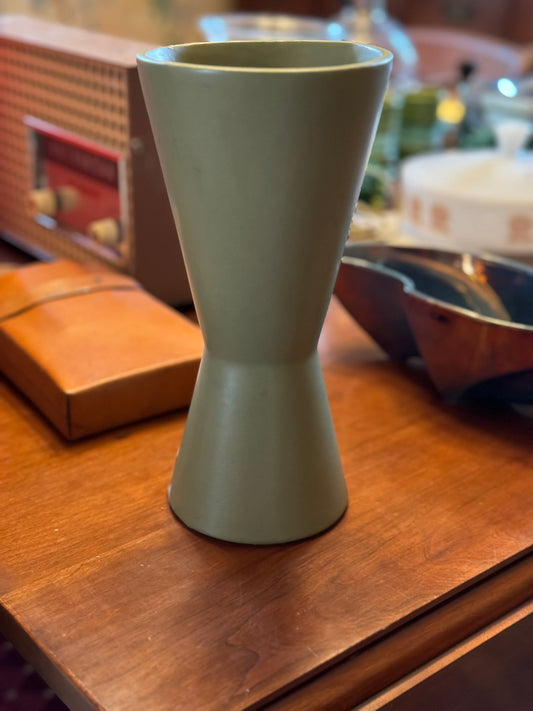 Green Mid Century Vase