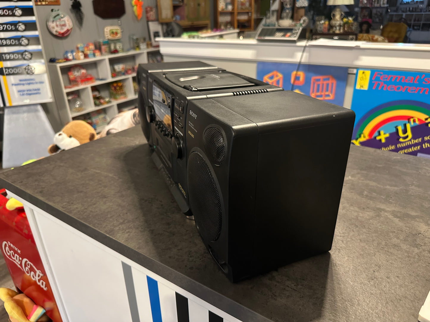 Sony AM/FM/CD/Tape Boombox CFD-510